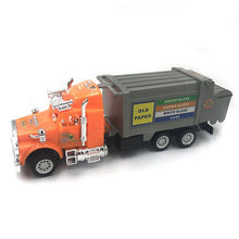 Load image into Gallery viewer, 4 Styles mini Inertia Plastic Construction Vehicle Engineering Cars Excavator Model toys for children boys gift