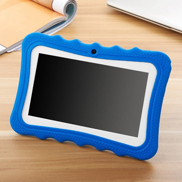 7 Inch Kids Tablet Android Dual Camera Wifi Education Game Gift for Boys Girls,Eu Plug