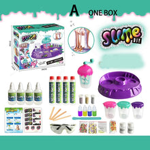 Load image into Gallery viewer, New DIY Crystal Slime Charms Toys For Kids Children Educationa Clay Slime Make Kit Pigment Smell Filler Putty Antistress Toys