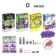 Load image into Gallery viewer, New DIY Crystal Slime Charms Toys For Kids Children Educationa Clay Slime Make Kit Pigment Smell Filler Putty Antistress Toys