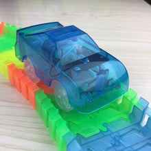 Load image into Gallery viewer, 5.4cm Magic Electronics LED Car Toys With Flashing Lights Educational Toys Electronics Glow Car Lights Glowing Racing Toy