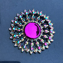 Load image into Gallery viewer, Rainbow Heptagonal Hand Spinner fidget Zinc Alloy Metal fidget spinner metal bearing edc finger Spinner Hand relieves stress