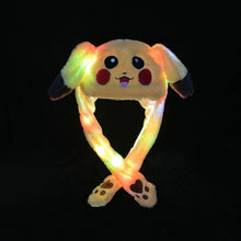 Load image into Gallery viewer, Kocozo Rabbit Hat with Moving Ears Cute Cartoon Toy Hat Airbag Kawaii Funny Toy Cap Kids Plush Toy Birthday Gift  Hat for Girls