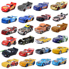 Load image into Gallery viewer, New Disney Pixar 2 3 Toy Car McQueen Jackson Storm 1:55 Cast Metal Alloy Toy Car Model Children&#39;s Birthday Christmas Gift