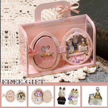 Load image into Gallery viewer, DIY Wooden House Miniaturas with Furniture DIY Miniature House Casa Doll house Toys for Children Birthday Gifts Box Theatre M33