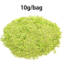 Load image into Gallery viewer, 1000pcs Avocado Fruit Slices Contain Addit for Slime Fruit Filler Charms all For Nail Art Slime Supplies Access Decor Toy