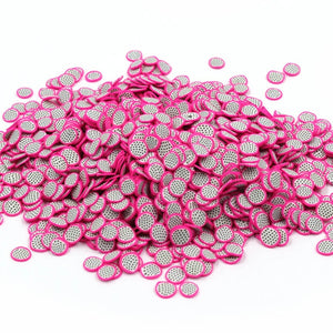 1000pcs Avocado Fruit Slices Contain Addit for Slime Fruit Filler Charms all For Nail Art Slime Supplies Access Decor Toy