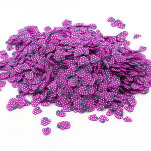 1000pcs Avocado Fruit Slices Contain Addit for Slime Fruit Filler Charms all For Nail Art Slime Supplies Access Decor Toy