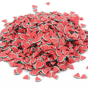 1000pcs Avocado Fruit Slices Contain Addit for Slime Fruit Filler Charms all For Nail Art Slime Supplies Access Decor Toy