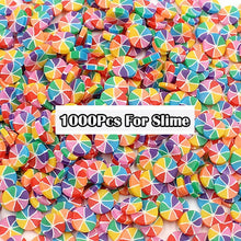 Load image into Gallery viewer, 1000pcs Avocado Fruit Slices Contain Addit for Slime Fruit Filler Charms all For Nail Art Slime Supplies Access Decor Toy