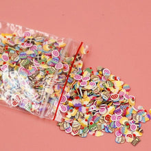 Load image into Gallery viewer, 1000pcs Avocado Fruit Slices Contain Addit for Slime Fruit Filler Charms all For Nail Art Slime Supplies Access Decor Toy