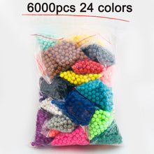 Load image into Gallery viewer, DOLLRYGA 36 colors 9000pcs/bag Pegboard Sticky Water Beads Fuse Jigsaw aqua Puzzle Beadbond Educational Toys DIY Magic Bead lote