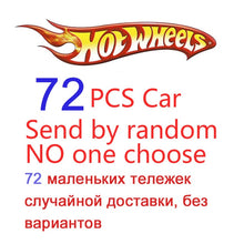 Load image into Gallery viewer, 1-72pcs/box Hot Wheels Diecast Metal Mini Model Brinquedos Hotwheels Toy Car Kids Toys For Children Birthday 1:43 Gift