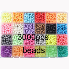 Load image into Gallery viewer, Fuse Beads Magic Water Creative Beads DIY set Pegboard Kit Craft Girls Gift kids toys for Children 8 10 years Pen Tweezer Tool