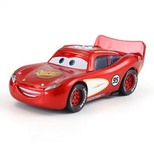 Load image into Gallery viewer, New Disney Pixar 2 3 Toy Car McQueen Jackson Storm 1:55 Cast Metal Alloy Toy Car Model Children&#39;s Birthday Christmas Gift