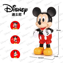 Load image into Gallery viewer, Disney Dancing Mickey mouse Dazzling Music Robot Shiny Educational Toys Electronic Walking Dancing Robot Kids Music Robot Toys