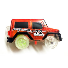 Load image into Gallery viewer, LED Cars Magic Track Electronics Car Educational Toys with Flashing Lights Funny DIY Toy Cars Gifts Kids Children