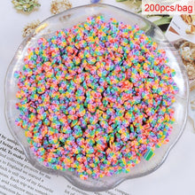 Load image into Gallery viewer, 200pcs/bag Soft Pottery Addition Soft Fimo Fruit Slices For Slime Fluffy Lizun DIY Mobile Supplies Slime Accessories Children