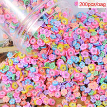 Load image into Gallery viewer, 200pcs/bag Soft Pottery Addition Soft Fimo Fruit Slices For Slime Fluffy Lizun DIY Mobile Supplies Slime Accessories Children