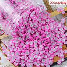 Load image into Gallery viewer, 200pcs/bag Soft Pottery Addition Soft Fimo Fruit Slices For Slime Fluffy Lizun DIY Mobile Supplies Slime Accessories Children
