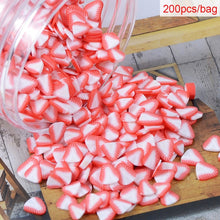 Load image into Gallery viewer, 200pcs/bag Soft Pottery Addition Soft Fimo Fruit Slices For Slime Fluffy Lizun DIY Mobile Supplies Slime Accessories Children