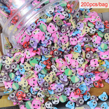 Load image into Gallery viewer, 200pcs/bag Soft Pottery Addition Soft Fimo Fruit Slices For Slime Fluffy Lizun DIY Mobile Supplies Slime Accessories Children