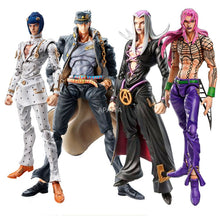 Load image into Gallery viewer, 15cm Anime JoJos Bizarre Adventure Diavolo Bruno Bucciarati Giorno Giovanna Leone Abbacchio Kujo Jotaro Movable Action Figure