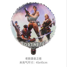 Load image into Gallery viewer, Fortnite birthday decoration supplies tableware toy ornaments set atmosphere decoration home life supplies children gifts.