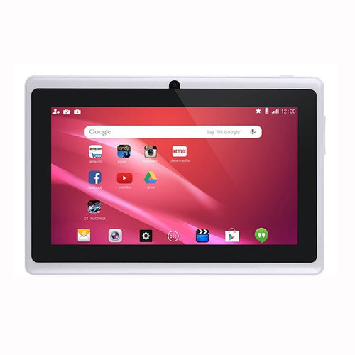 7 Inch Kids Tablet Android Quad Core Dual Camera WiFi Education Game Gift for Boys Girls