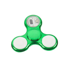 Load image into Gallery viewer, 6colors Creative LED Light Luminous Fidget Spinner Changes Hand Spinner Golw in the Dark Stress Relief Toys For Kids