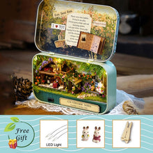 Load image into Gallery viewer, Box Theatre Dollhouse Furniture Miniature Toy DIY miniature Doll house Furnitures LED Light Toys for Children Birthday Gift V5