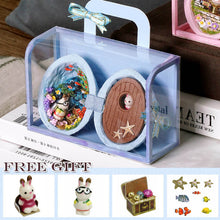 Load image into Gallery viewer, Box Theatre Dollhouse Furniture Miniature Toy DIY miniature Doll house Furnitures LED Light Toys for Children Birthday Gift V5