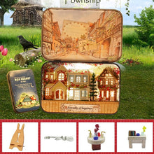 Load image into Gallery viewer, Box Theatre Dollhouse Furniture Miniature Toy DIY miniature Doll house Furnitures LED Light Toys for Children Birthday Gift V5