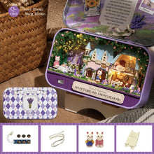 Load image into Gallery viewer, Box Theatre Dollhouse Furniture Miniature Toy DIY miniature Doll house Furnitures LED Light Toys for Children Birthday Gift V5