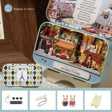 Load image into Gallery viewer, Box Theatre Dollhouse Furniture Miniature Toy DIY miniature Doll house Furnitures LED Light Toys for Children Birthday Gift V5