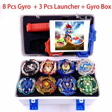 Load image into Gallery viewer, Top Beyblade Burst Bey Blade Toy Metal Funsion Bayblade Set Storage Box With Handle Launcher Plastic Box Toys For Children