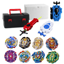 Load image into Gallery viewer, Top Beyblade Burst Bey Blade Toy Metal Funsion Bayblade Set Storage Box With Handle Launcher Plastic Box Toys For Children