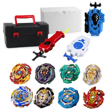Load image into Gallery viewer, Top Beyblade Burst Bey Blade Toy Metal Funsion Bayblade Set Storage Box With Handle Launcher Plastic Box Toys For Children