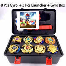 Load image into Gallery viewer, Top Beyblade Burst Bey Blade Toy Metal Funsion Bayblade Set Storage Box With Handle Launcher Plastic Box Toys For Children