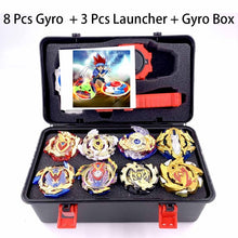 Load image into Gallery viewer, Top Beyblade Burst Bey Blade Toy Metal Funsion Bayblade Set Storage Box With Handle Launcher Plastic Box Toys For Children