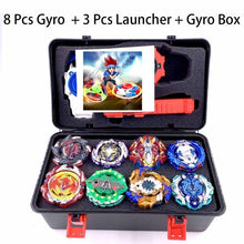 Load image into Gallery viewer, Top Beyblade Burst Bey Blade Toy Metal Funsion Bayblade Set Storage Box With Handle Launcher Plastic Box Toys For Children