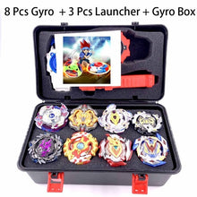 Load image into Gallery viewer, Top Beyblade Burst Bey Blade Toy Metal Funsion Bayblade Set Storage Box With Handle Launcher Plastic Box Toys For Children