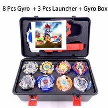 Load image into Gallery viewer, Top Beyblade Burst Bey Blade Toy Metal Funsion Bayblade Set Storage Box With Handle Launcher Plastic Box Toys For Children
