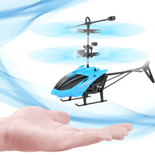 Load image into Gallery viewer, Mini RC Drone Helicopter Infraed Induction 2 Channel Electronic Funny Suspension Dron Aircraft Quadcopter Small drohne Kids Toys