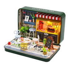 Load image into Gallery viewer, CUTEBEE Doll House Miniature DIY Dollhouse With Furnitures Wooden House Toys For Children Birthday Gift Z007
