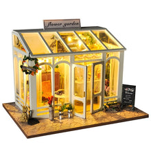 Load image into Gallery viewer, CUTEBEE Doll House Miniature DIY Dollhouse With Furnitures Wooden House Toys For Children Birthday Gift Z007