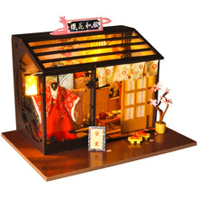 Load image into Gallery viewer, CUTEBEE Doll House Miniature DIY Dollhouse With Furnitures Wooden House Toys For Children Birthday Gift Z007