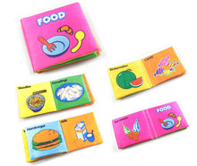 Load image into Gallery viewer, Soft Cloth Books Rustle Sound Infant Books Baby Books Quiet Books Educational Stroller Rattle Toys for Newborn Baby 0-12 month