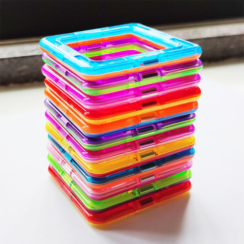 12 Pcs/Set Magnetic Blocks building Construction  Magnetic Designer Magnet Toys For Children