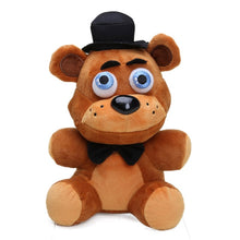 Load image into Gallery viewer, 25cm FNAF Freddy Fazbear  Plush Toys Five Nights At Freddy&#39;s Golden Bear Nightmare Cupcake Foxy Balloon Boy Clown Stuffed Dolls